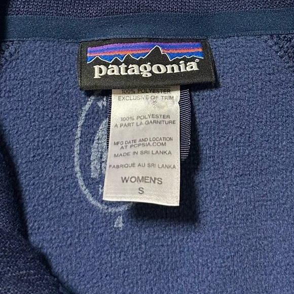 Patagonia Navy Better Fleece Lined Zipper Utility Pocket Jacket - Picture 12 of 13